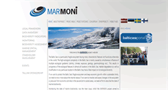 Desktop Screenshot of marmoni.balticseaportal.net